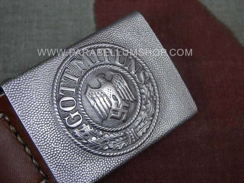 Aluminium buckle Heer High quality with leather tab