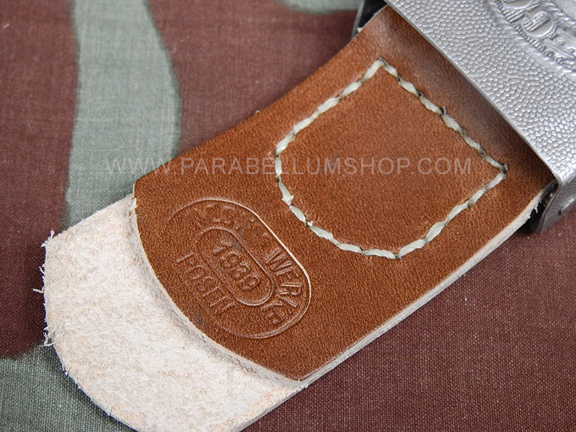 Aluminium buckle Heer High quality with leather tab