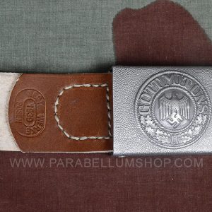 Aluminium buckle Heer High quality with leather tab