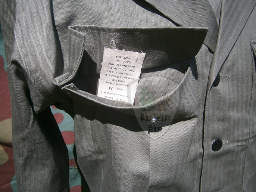 US HBT field jacket / shirt  M42 Herringbone Twill