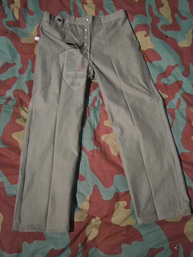 US WW2 Army Herringbone Twill HBT trousers