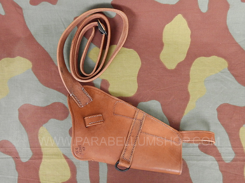 US M3 leather shoulder holster Colt 911 - Aged