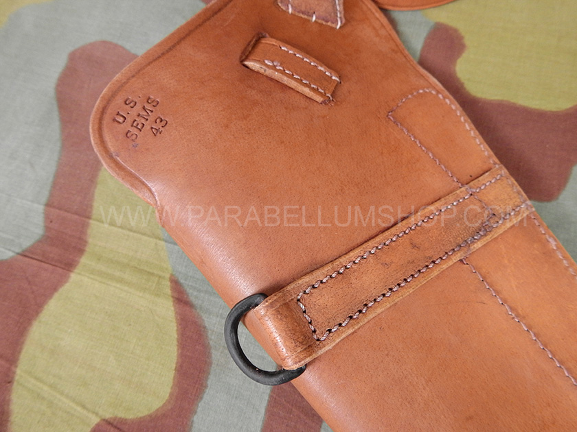 US M3 leather shoulder holster Colt 911 - Aged