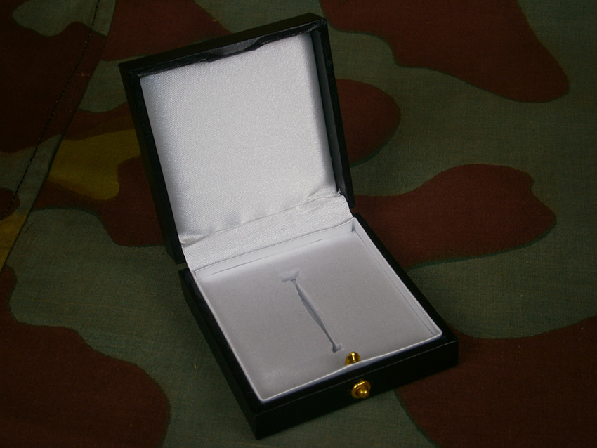 Iron Cross First Class LDO medal presentation box