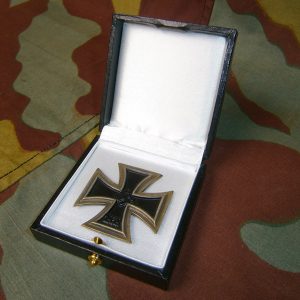 Iron Cross First Class LDO medal presentation box