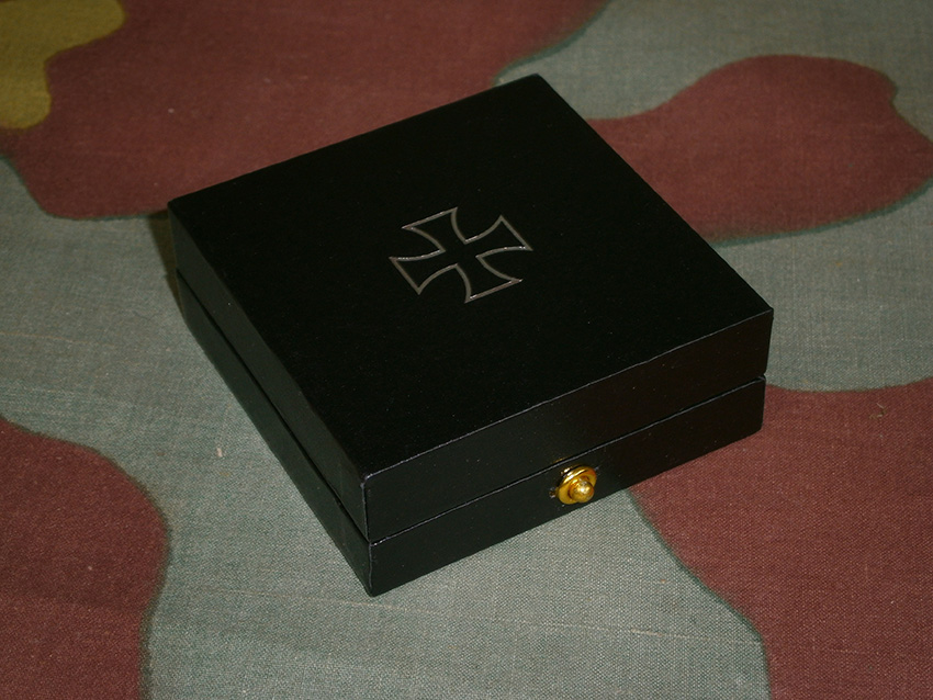Iron Cross First Class LDO medal presentation box