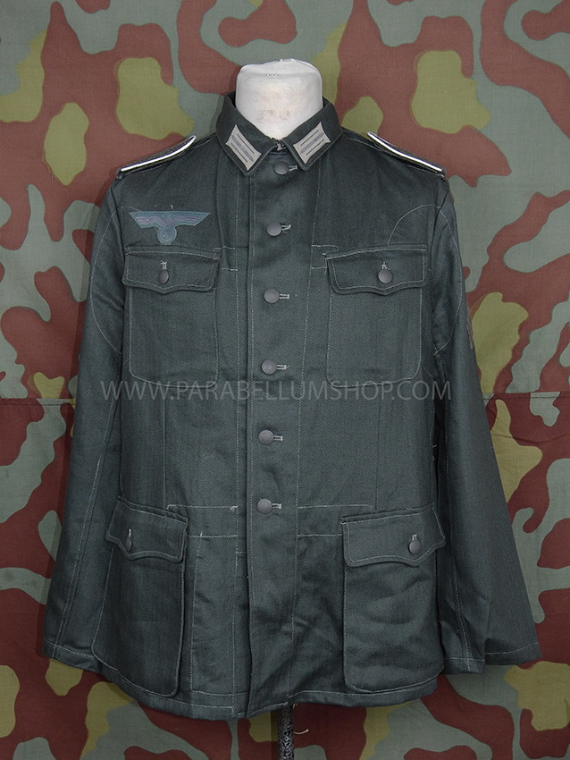 Drillich jacket M42 HBT summer german uniform with insignia Drillich jacket M42 HBT summer german uniform with insignia