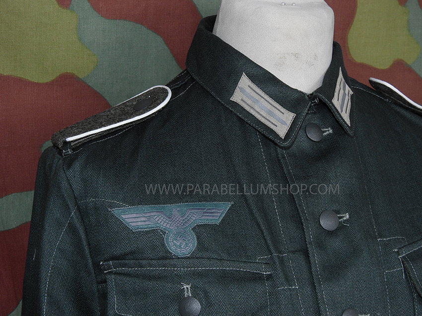 Drillich jacket M42 HBT summer german uniform with insignia