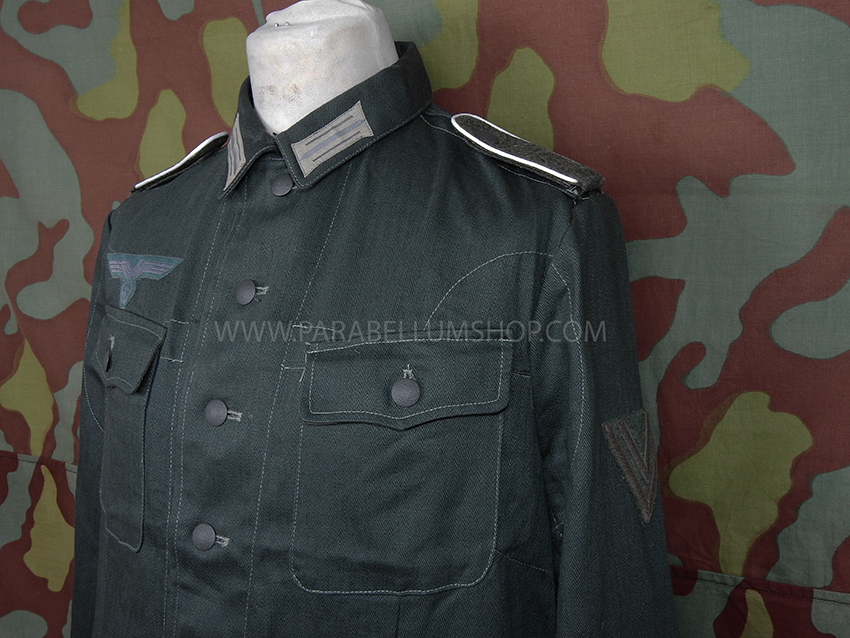 Drillich jacket M42 HBT summer german uniform with insignia Drillich jacket M42 HBT summer german uniform with insignia