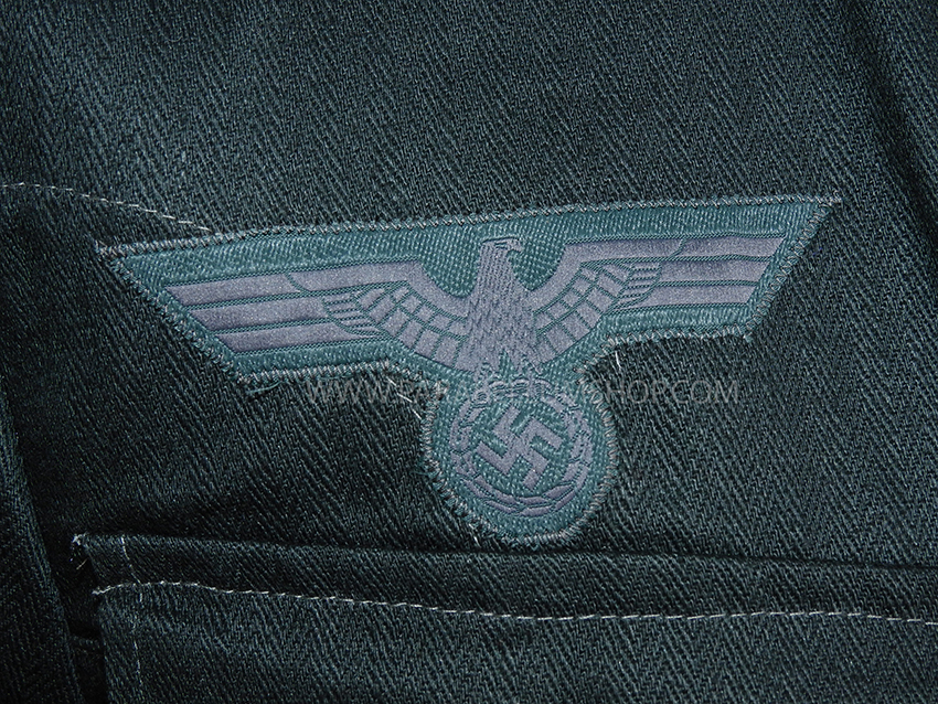 Drillich jacket M42 HBT summer german uniform with insignia