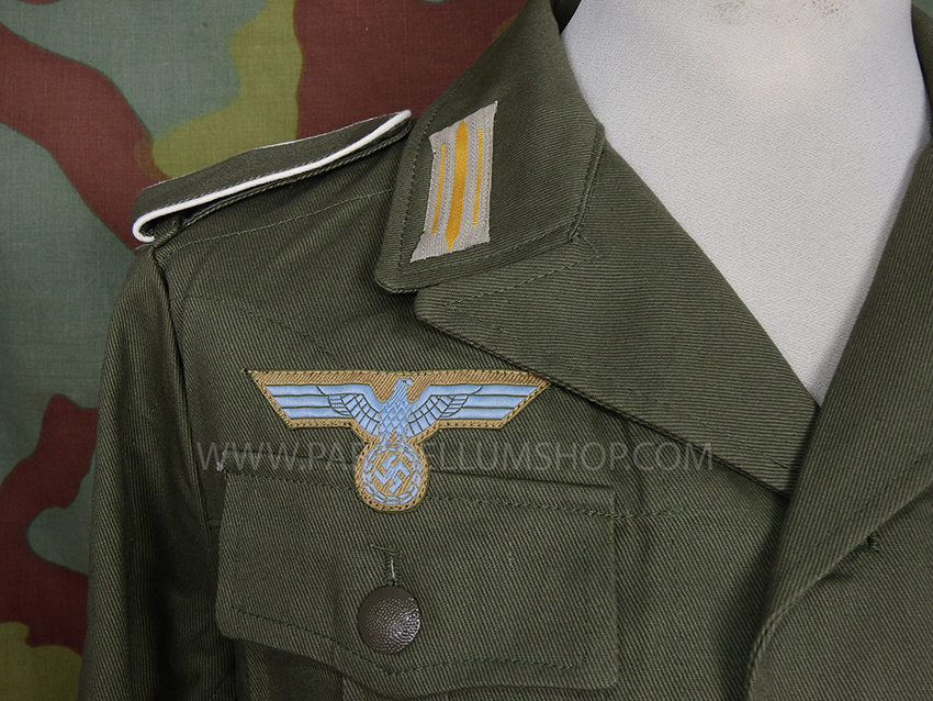 WW2 German army M40 Tropical jacket Heer - Tropenbluse WW2 German army M40 Tropical jacket Heer - Tropenbluse