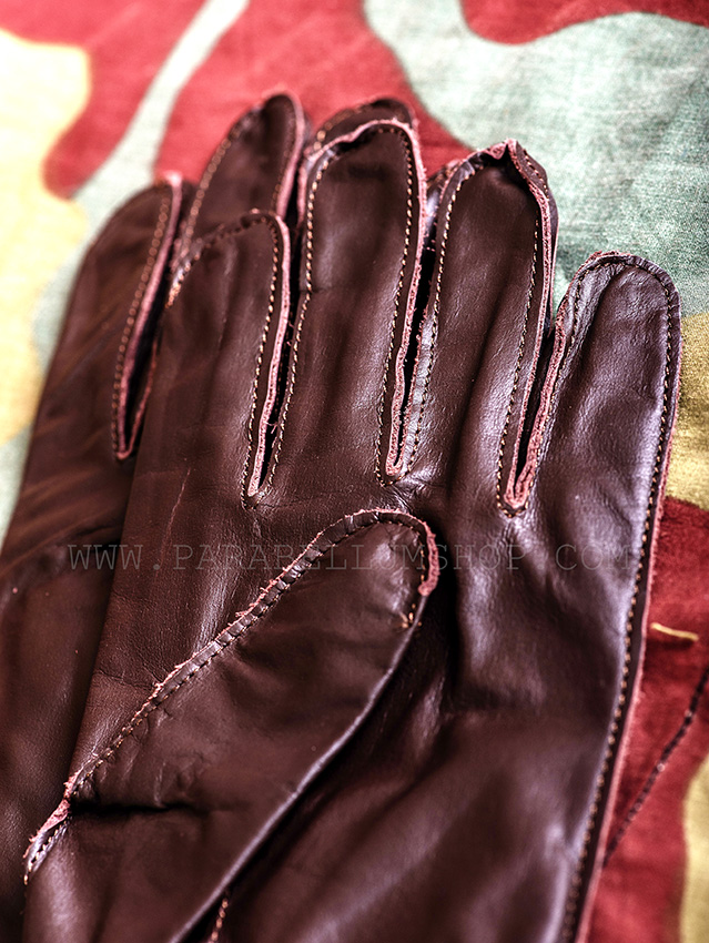 German WW2 paratrooper leather gloves Fallschirmjager