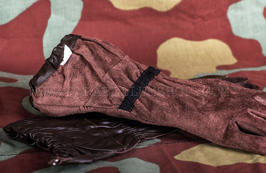 German WW2 paratrooper leather gloves Fallschirmjager