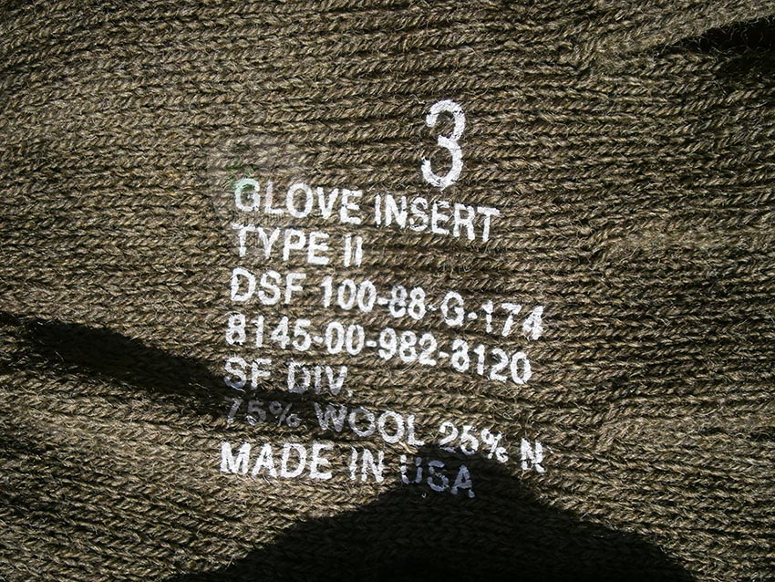 US Army gloves