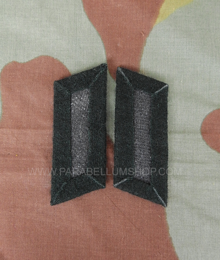 Green bottle M36 collar tabs