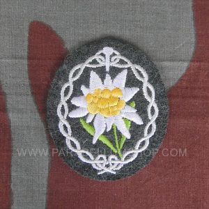 M40 Edelweiss Gebrigsjager on feldgrau wool