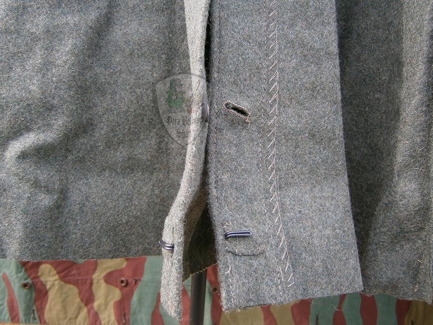 German WW2 M40 field grey wool greatcoat