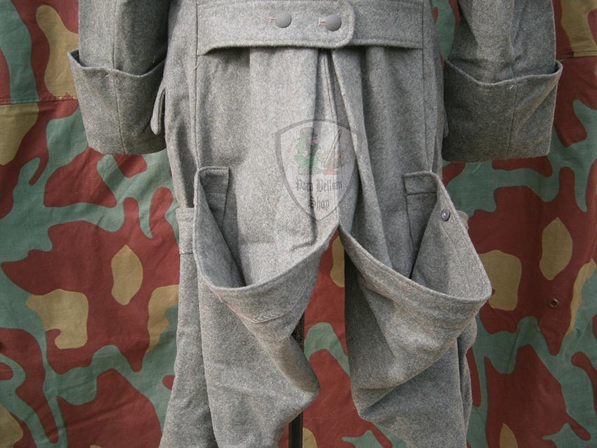 German WW2 M40 field grey wool greatcoat