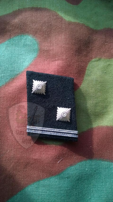 Waffen SS collar tabs troops and graded