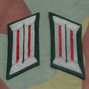 German WW2 officer artillery unit collar tabs - Artillerie
