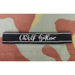 Officer cuff title 1st SS Panzer Division Leibstandarte SS Adolf Hitler