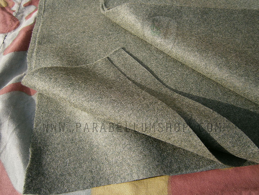100% German feldgrau wool cloth