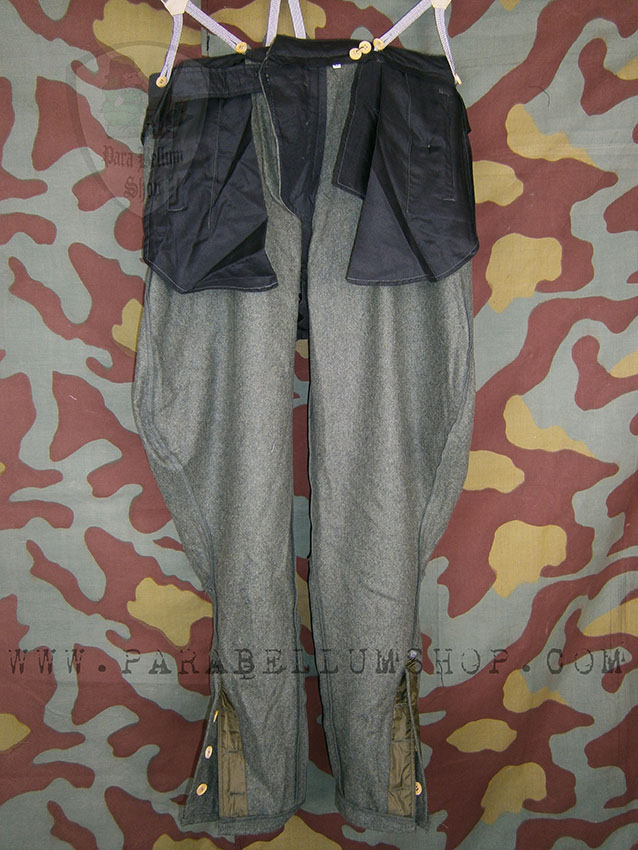 German officer wool jodhpurs riding pants