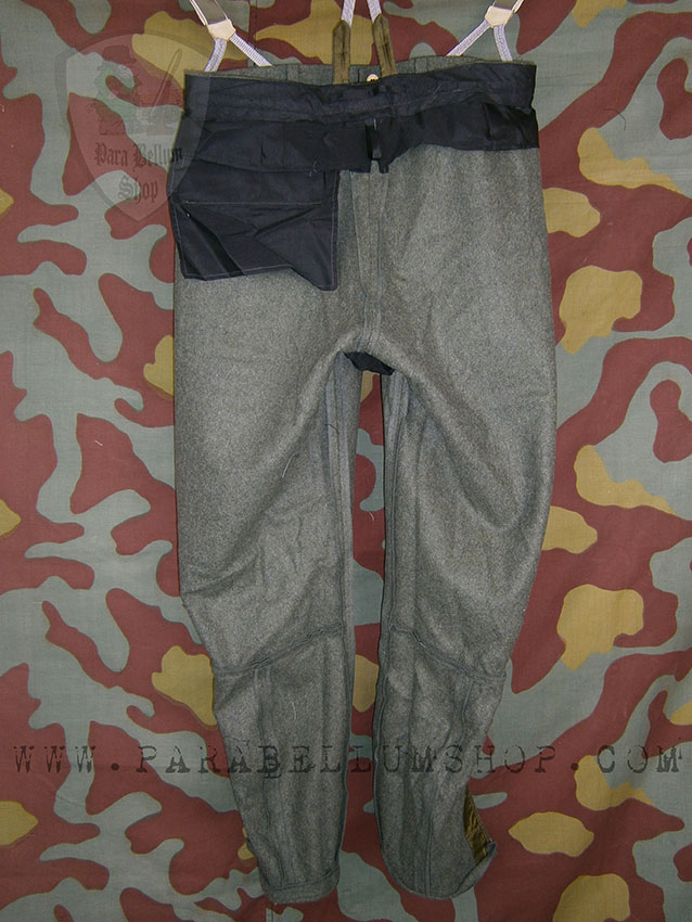 German officer wool jodhpurs riding pants