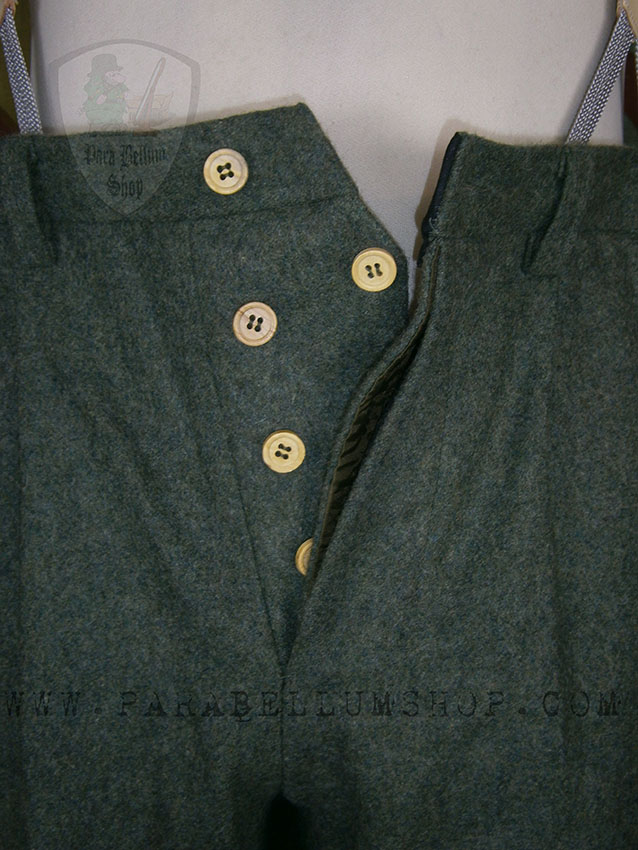 German officer wool jodhpurs riding pants