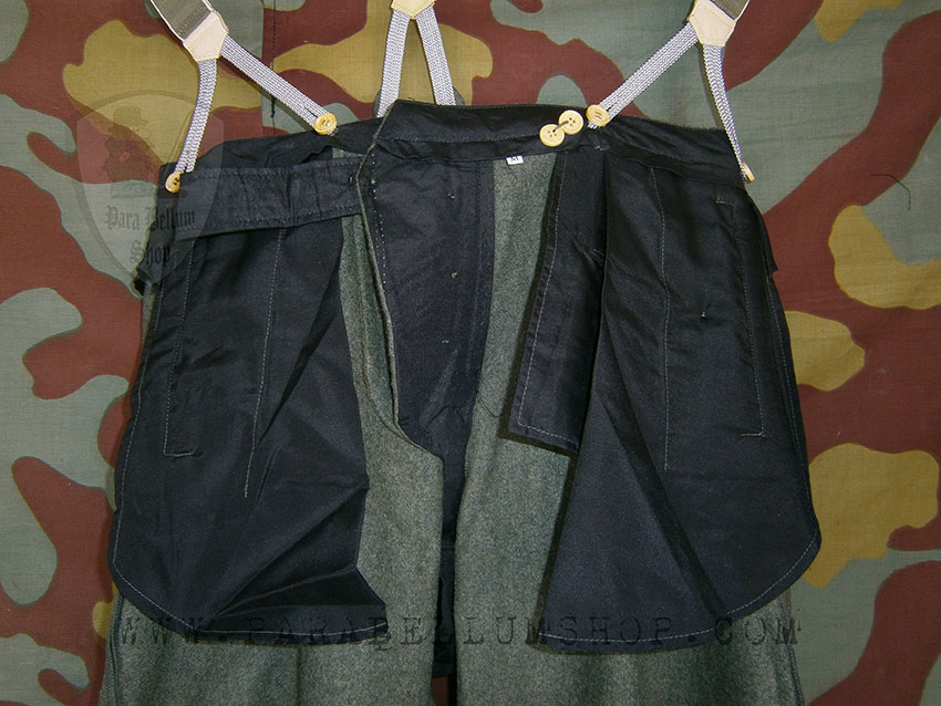 German officer wool jodhpurs riding pants