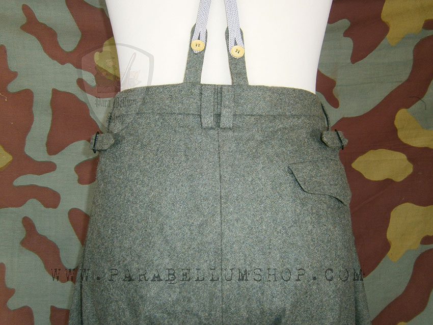 German officer wool jodhpurs riding pants