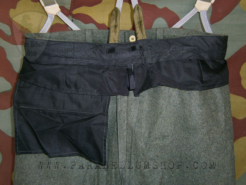 German officer wool jodhpurs riding pants