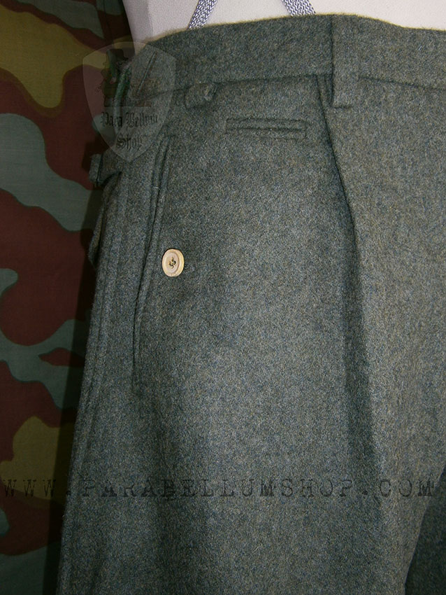 German officer wool jodhpurs riding pants