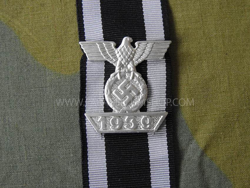 1914 Iron Cross 2nd class ribbon with spange - Spange "1939" zum Eisernen Kreuz 1/2 klasse von 1914
