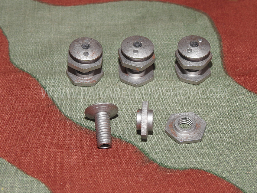 M38 German WW2 Paratrooper Fallschirmjager Helmet Spanner Bolts - Steel