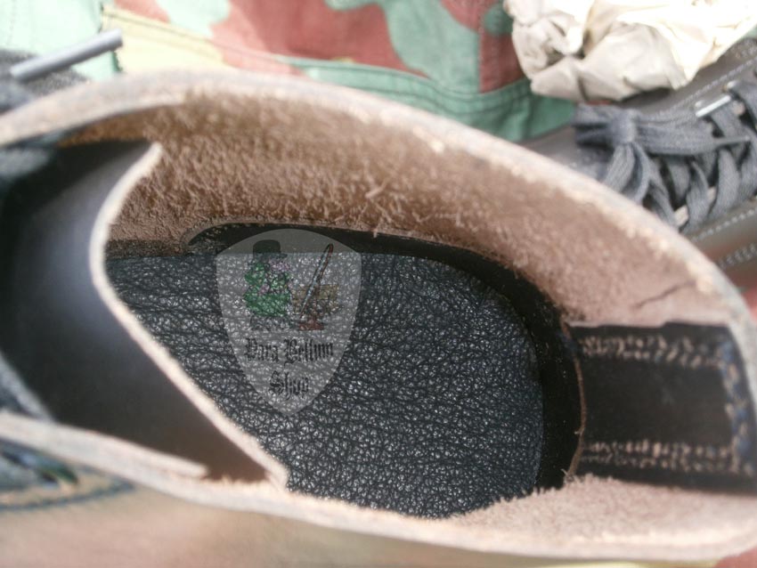 WW2 German Army leather low boots