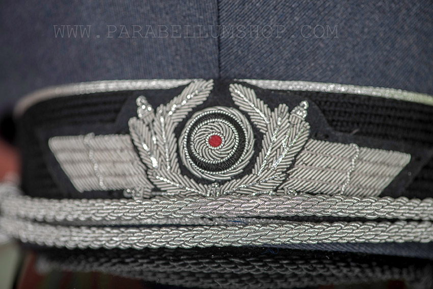 German WW2 Luftwaffe officer visor cap by Erel Robert Lubstein