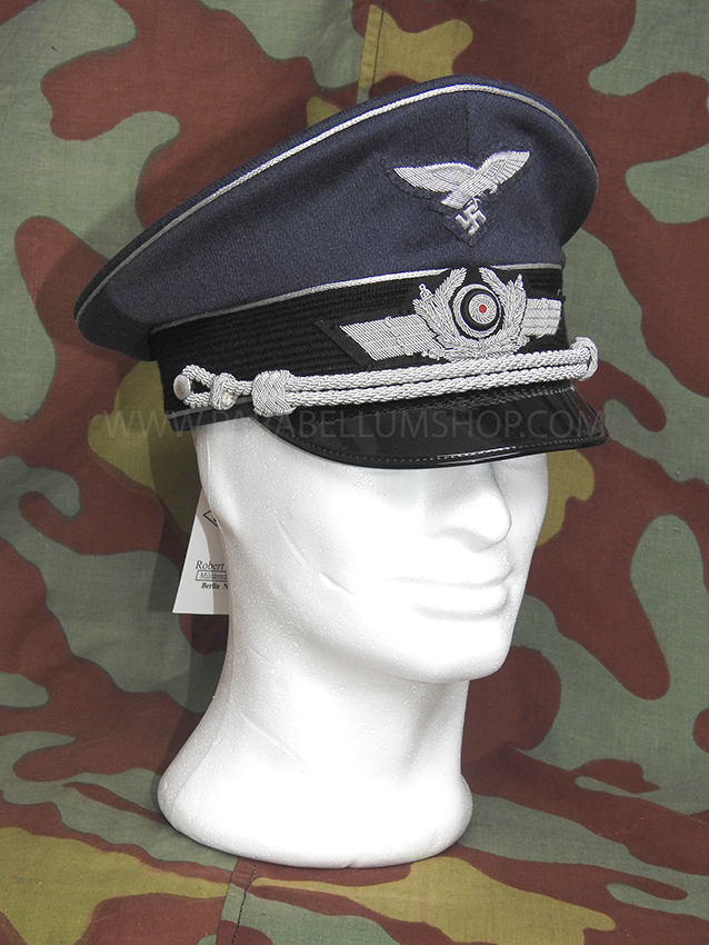 German WW2 Luftwaffe officer visor cap by Erel Robert Lubstein