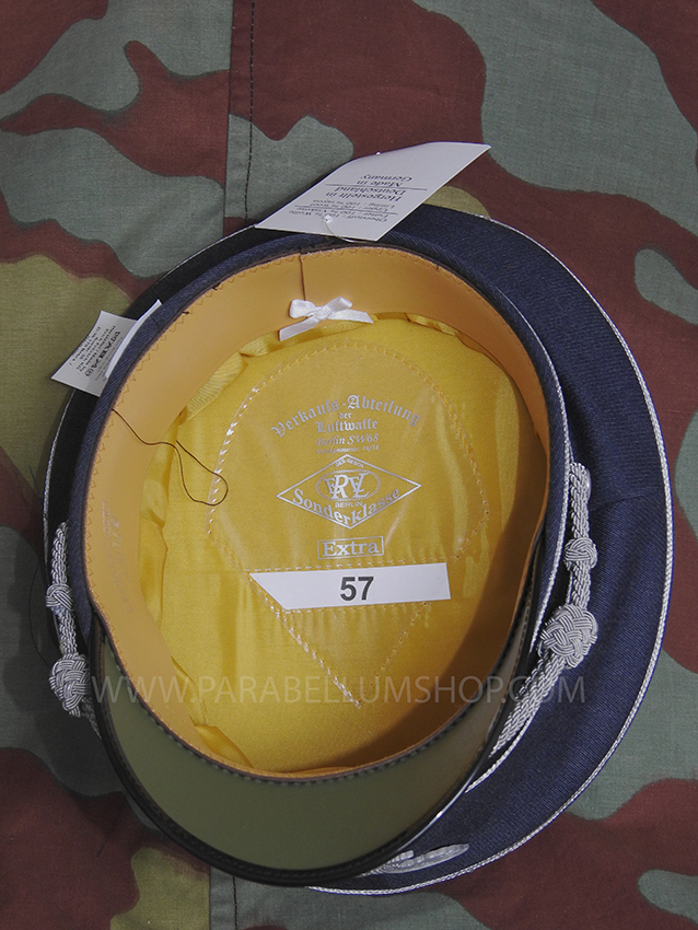 German WW2 Luftwaffe officer visor cap by Erel Robert Lubstein