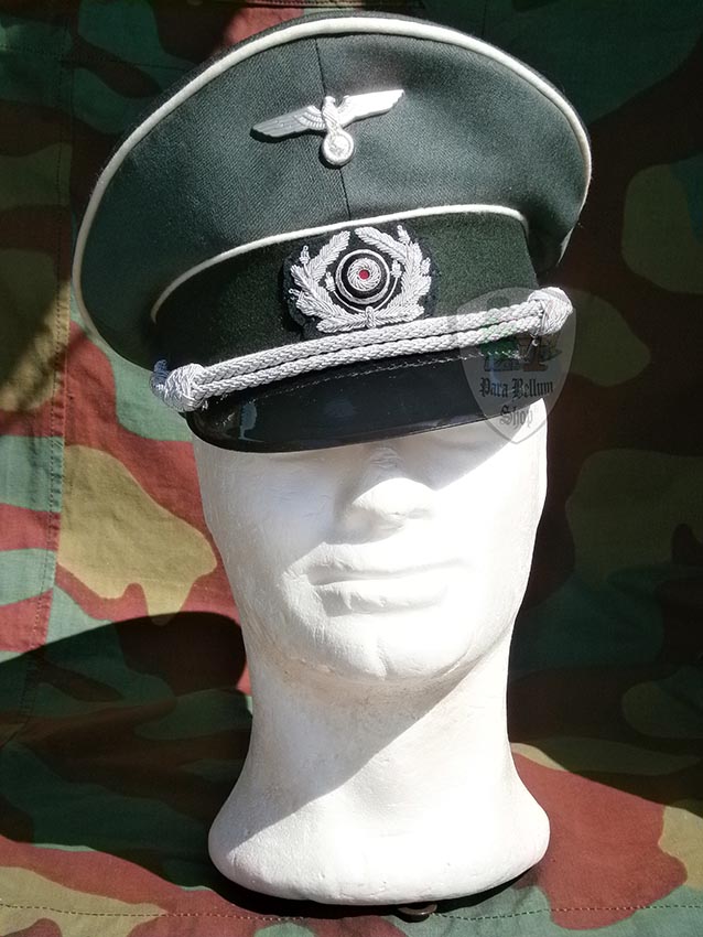 WW2 German army infantry officer visor cap Heer - Erel by Robert Lubstein WW2 German army infantry officer visor cap Heer - Erel by Robert Lubstein