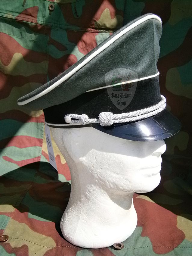 German WW2 Waffen SS officer visor cap - Die Schirmmutze - Erel by Robert Lubstein German WW2 Waffen SS officer visor cap - Die Schirmmutze - Erel by Robert Lubstein