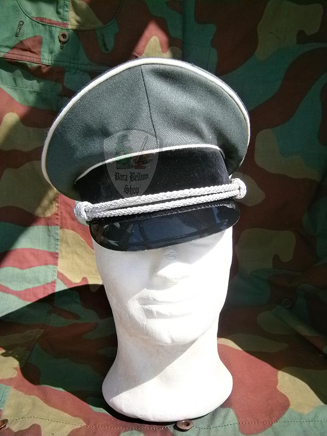 German WW2 Waffen SS officer visor cap - Die Schirmmutze - Erel by Robert Lubstein