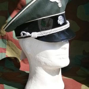 German WW2 Waffen SS officer visor cap - Die Schirmmutze - Erel by Robert Lubstein