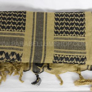 TAN/BLACK SHEMAGH Scarf/shawl kefiah fantasy