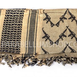 CO/BLACK SHEMAGH Scarf/shawl kefiah Kalashnikov coyote/black