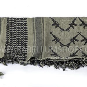 OD/BLACK SHEMAGH Scarf/shawl kefiah Kalashnikov