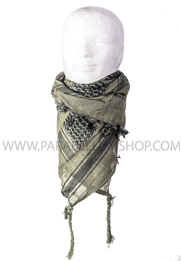 OD/BLACK SHEMAGH Scarf/shawl kefiah Kalashnikov