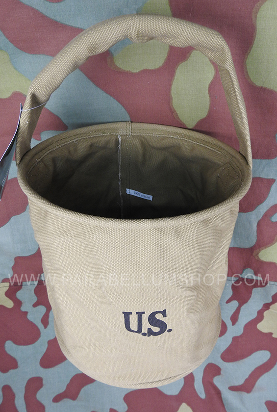 WW2 American Canvas Water Bucket