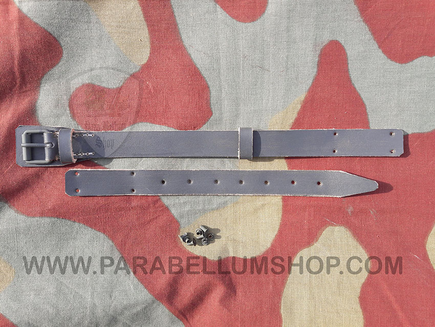 Italian WW2 M33 helmet leather chinstrap Regio Esercito Italiano and Repubblica Sociale italiana
