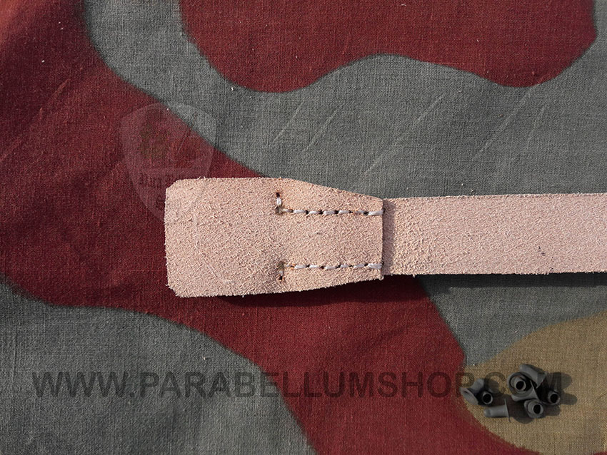 Italian WW2 M33 helmet leather chinstrap Regio Esercito Italiano and Repubblica Sociale italiana